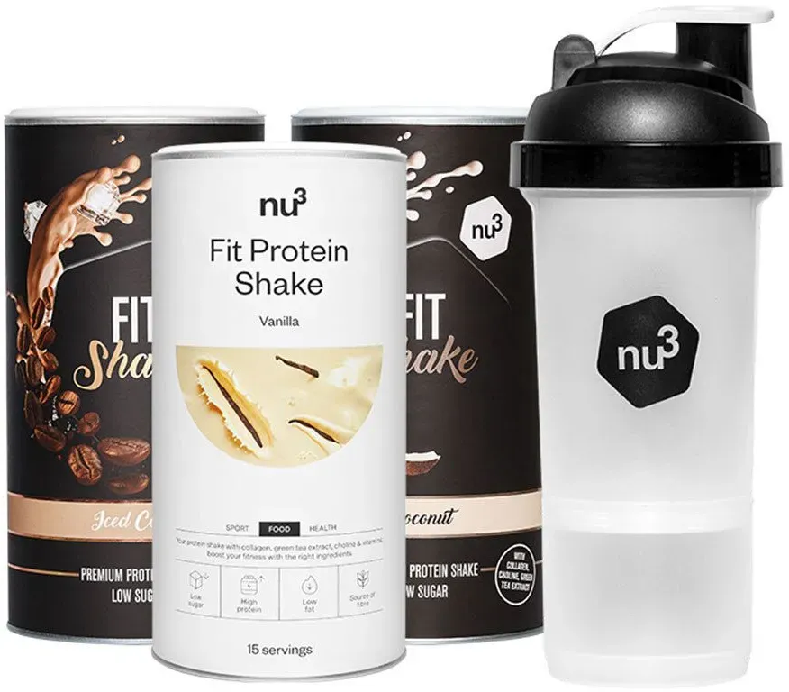 nu3 Fit Shake Probierpaket mit Smart Shaker