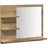 vidaXL Badspiegel mit Ablagen Artisan-Eiche 60x10,5x45 cm
