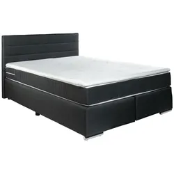 XORA Boxspringbett LENNO - B/H/T ca. 185,00x99,00x209,00