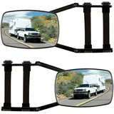 Wiltec Wohnwagenspiegel 2er Set Schwarz