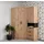 marmex möbel Eckschrank Grant 15 0 x 0 x 0 cm Braun/Schwarz