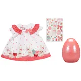zapf creation® baby annabell® Puppenkleid Osterkleid im Ei rosa/weiß 707203
