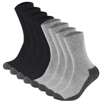 CAMANO Socken Unisex 8er Pack schwarz|grau 43-46