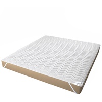 Matratzenauflage »Denver Matratzenauflage mit praktischen Eckgummis, verschiedene Größen«, weiß