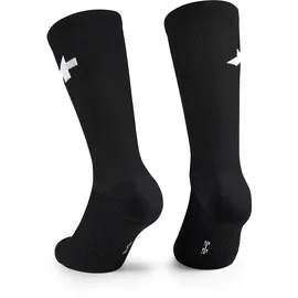 Assos Spring Fall P1 Fahrradsocken 2 Paar Schwarz 35-38