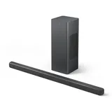 Philips TAB6309 Soundbar 2.1 mit Subwoofer - 2,1 Kanal 320W, DTS Virtual X, Bluetooth 5.4, HDMI ARC, optische Verbindung und USB-Konnektivität - Dunkelgrau