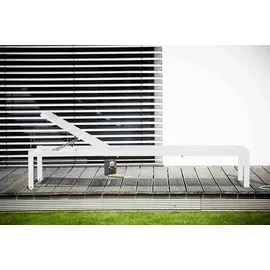 JAN KURTZ Quadrato 207 x 72,5 x 37 cm silber/schwarz