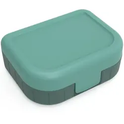 Rotho Snackbox MEMORY KIDS , Zuverlässige Lunchbox mit vielseitigen Nutzungsmöglichkeiten , Farbe: grün
