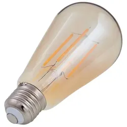 Lindby - Leuchtmittel LED 6W (500lm) Edison E27 Amber