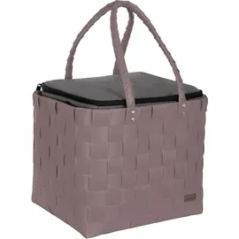 Normani Flechtkorb mit großer Kühltasche 20 l Grün