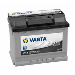 VARTA C14 Black Dynamic 12V 56Ah 480A Autobatterie 556 400 048