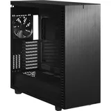 Fractal Design Define 7 XL Black TG Dark E-ATX Full Tower PC-Gehäuse aus Aluminium/Stahl mit seitlichem Fenster aus dunkel getöntem Tempered Glass, schwarz