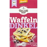 Bauckhof - Dinkel Waffeln Demeter, 6er Pack (6x200g) Backmischung Dessert süß
