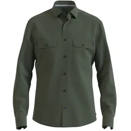 Olymp Langarmhemd Feincord, Businesshemd, Kentkragen, regular fit