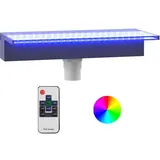 vidaXL Wasserfall Element mit RGB LEDs 45 cm