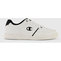 Sneaker CHAMPION "CLAY 400 Low Cut Shoe", Gr. 46, wht, nbk, sportlich, Schuhe