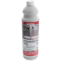 Lorito Rohrrein 354, 1 Liter, flüssig Rohrreiniger Abflussreiniger, für Dusche, Waschbecken, Rohreinigungsmittel für verstopfte Abflüsse und Rohre