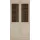 Woood Vitrine Chow 105 x 40 x 215 cm Grau