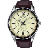 Casio Collection MTP-V001GL-9BUDF Herrenuhr - Gold/Braun