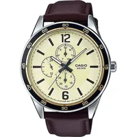 Casio Collection MTP-V001GL-9BUDF Herrenuhr - Gold/Braun