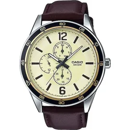 Casio Collection MTP-V001GL-9BUDF Herrenuhr - Gold/Braun