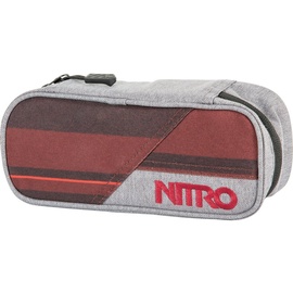 Nitro Pencil Case red stripes