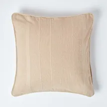 Homescapes Kissenbezug Rajput 60 x 60 cm Beige