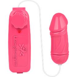 Vibro-Ei mit Fernbedienung, 8 cm, pink