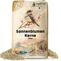 Vogelfood geschälte gebrochene Sonnenblumenkerne Marke 25 kg