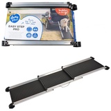 ausziehbare Easy Step Pro Aluminiumrampe Hunde Rampe  Einstiegshilfe 11990