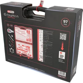 KS Tools Universal-Werkzeug-Satz 1/4 + 1/2 Zoll 97-tlg.