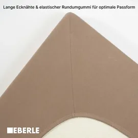 bellana Spannbettlaken Jersey-Elasthan 140 x 200 - 160 x 220 cm lila