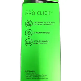 Razer Pro Click V2 schwarz
