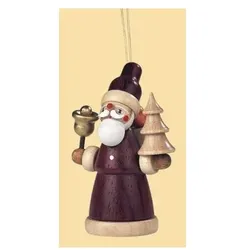 Müller Erzgebirge Baumbehang Weihnachtsmann natur 8cm