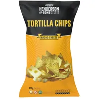 Henderson & Sons Henderson and Sons Nacho Cheese Tortilla Chips glutenfrei 450g