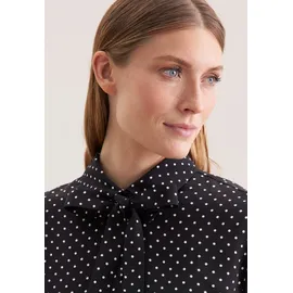 Seidensticker Damen, Fashion-Bluse Bluse, schwarz, 42 EU