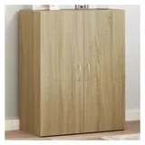 vidaXL Sonoma-Eiche Aktenschrank 60 x 32 x 77,5 cm braun