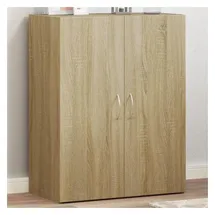 vidaXL Sonoma-Eiche Aktenschrank 60 x 32 x 77,5 cm braun