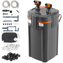 VEVOR 120 Gallonen Aquarium-Kanisterfilter, 15 W, UV-Lampe, leise