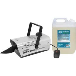 Eurolite Snow 3001 Schneemaschinen Set inkl. Snow Fluid 5L