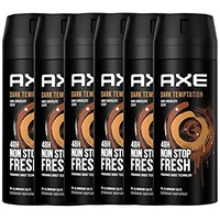 AXE Deo Spray Dark Temptation 6x 150ml Deospray Deodorant Bodyspray Herren Men Männerdeo ohne Aluminiumsalze (6er Set)