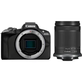 Canon EOS R50 schwarz + RF-S 18-150 mm