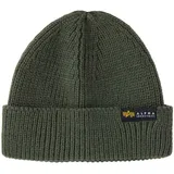 Alpha Industries Dockers Beanie Klassiches Unisex Beanie Dark Olive