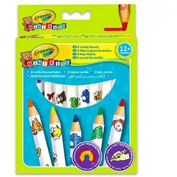 Crayola Mini Kids: 8 Jumbo-Farbstifte