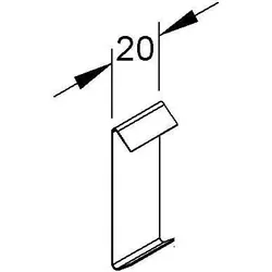 NIEDAX Halteklammer GKF 38
