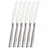 Villeroy & Boch Piemont Messerset 6-tlg. Edelstahl poliert Silber