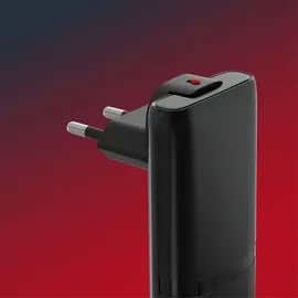 STEALTH Reisenetzteil Adapter schwarz Nintendo Switch 2