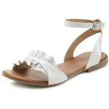 LASCANA Sommerschuh Damen Weiß 43