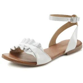 LASCANA Sommerschuh Damen Weiß 43