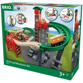 BRIO Großes Lagerhaus-Set mit Aufzug (33887)